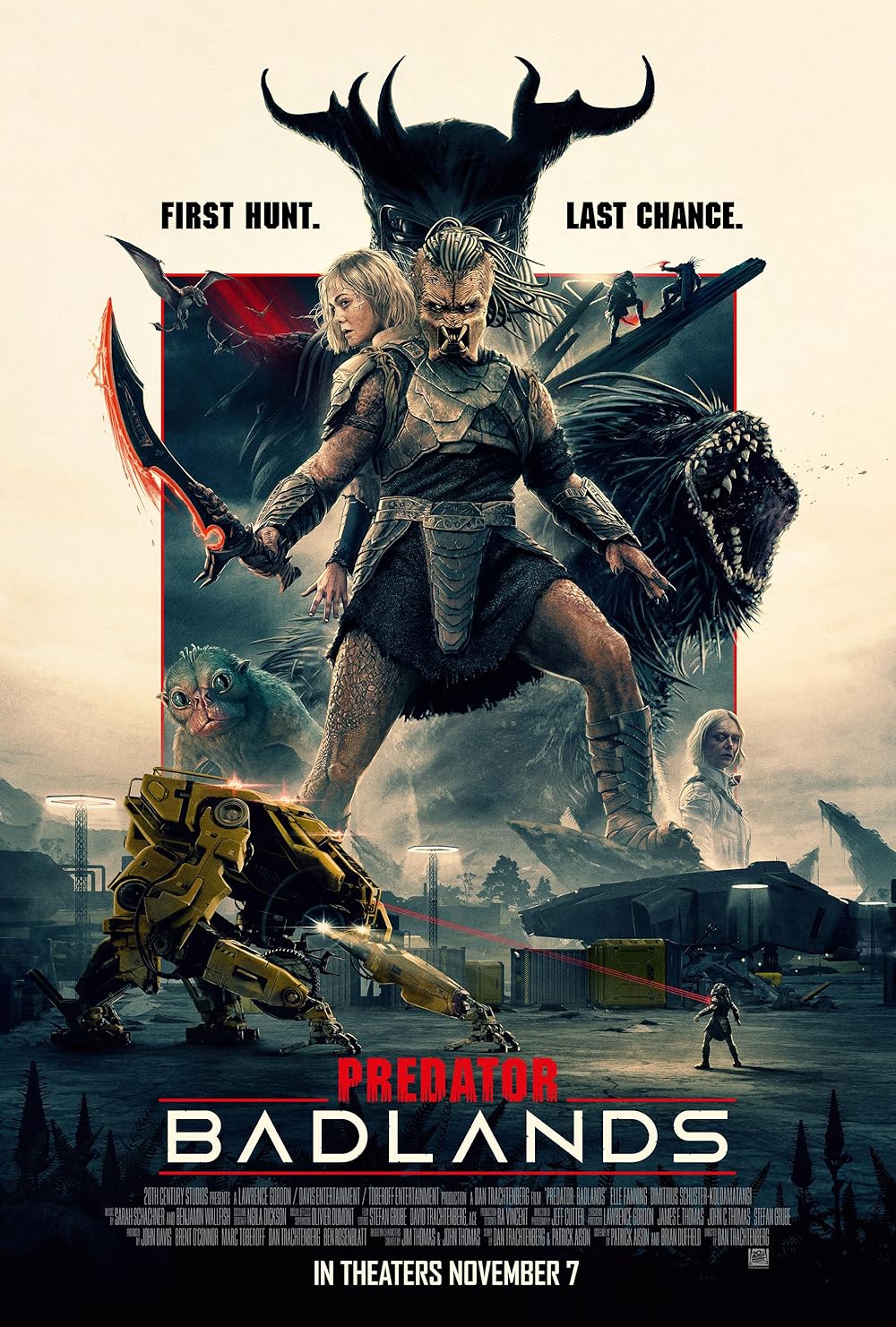 ดูหนังออนไลน์ฟรี Predator Badlands (2025) พรีเดเตอร์ แดนเถื่อน